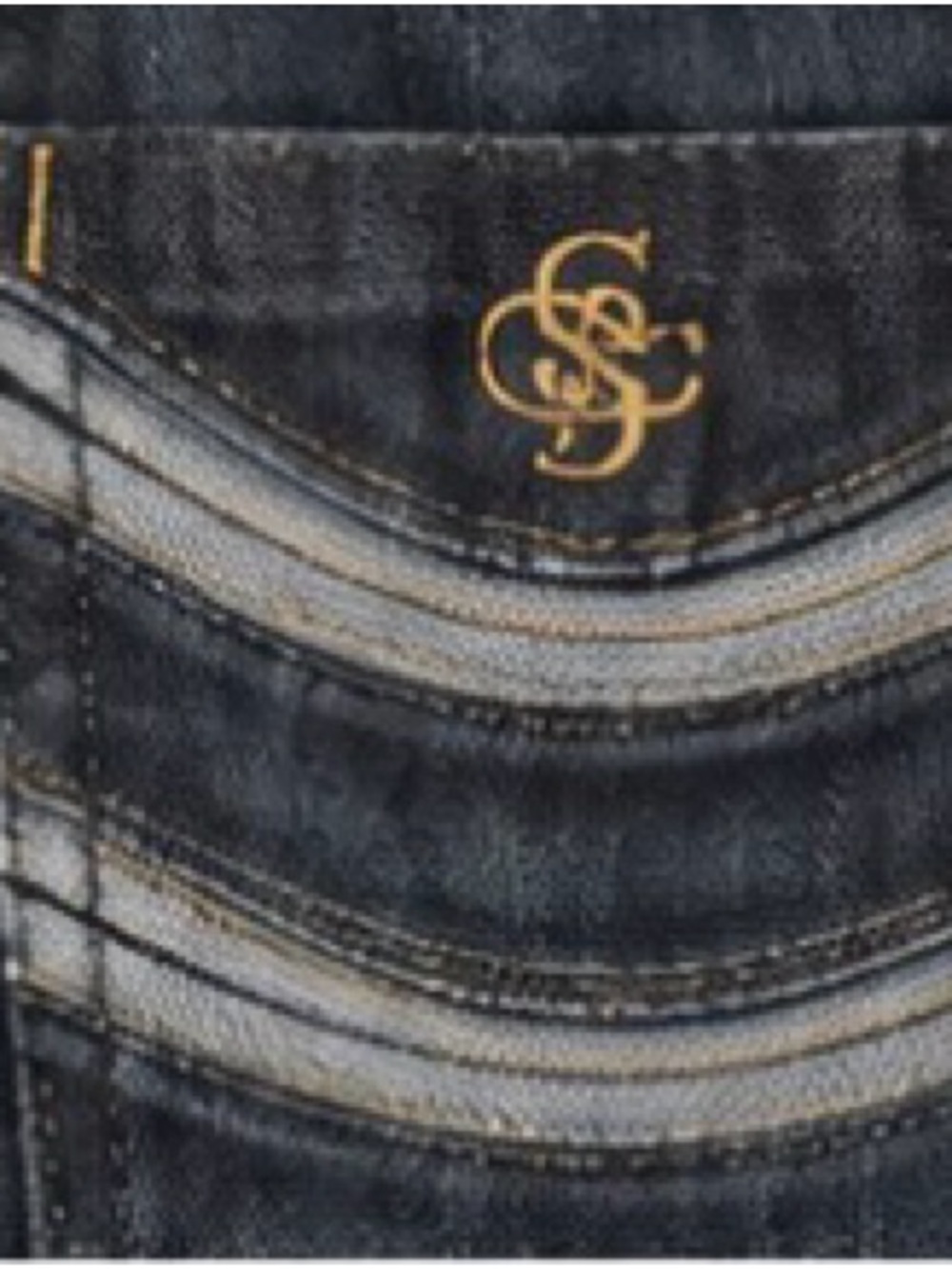 Guess Premium Y2K Low Rise Bootcut Jeans Dark Wash Size 28 - Picture 4 of 7